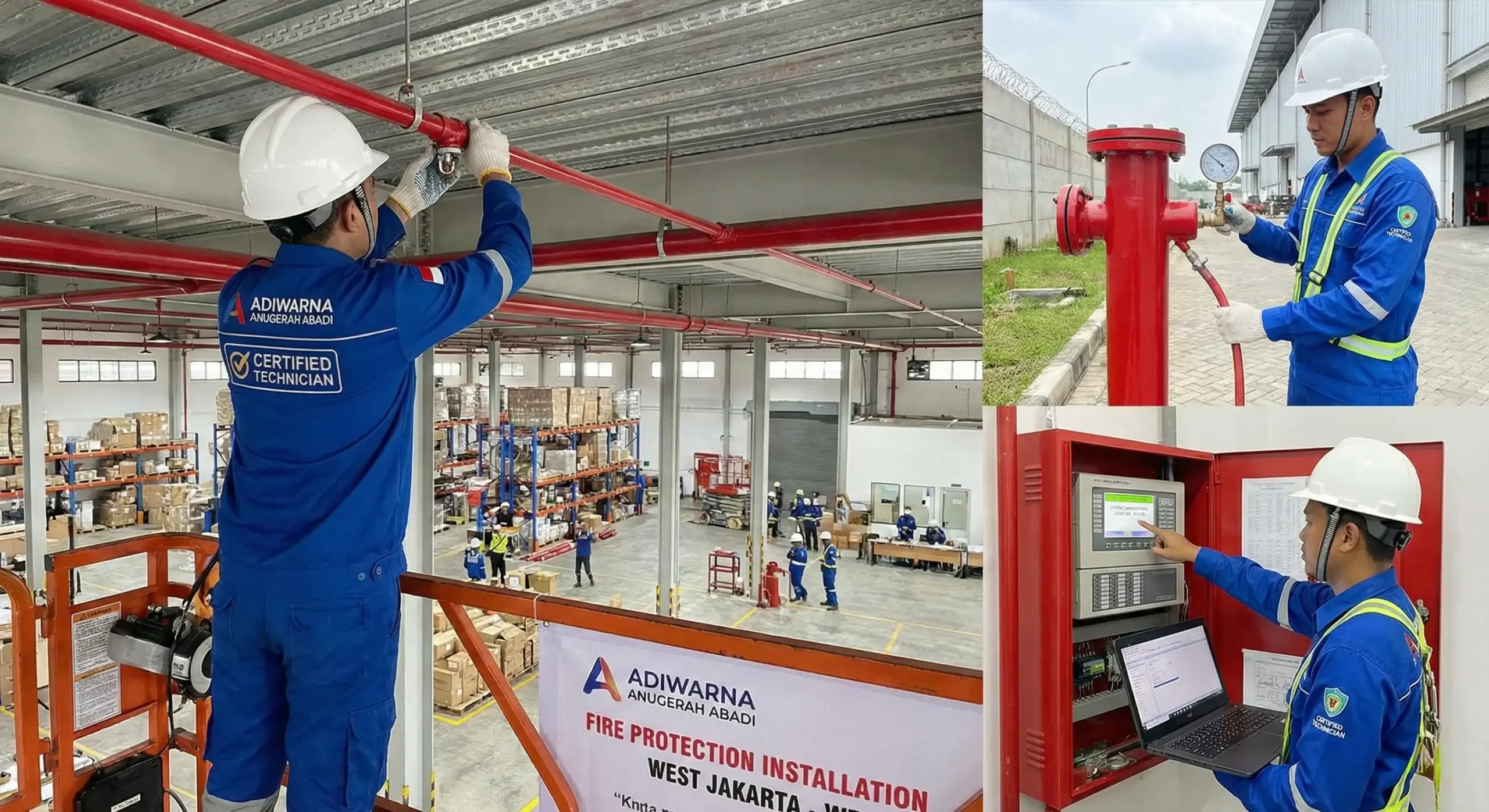 Kontraktor pemadam kebakaran