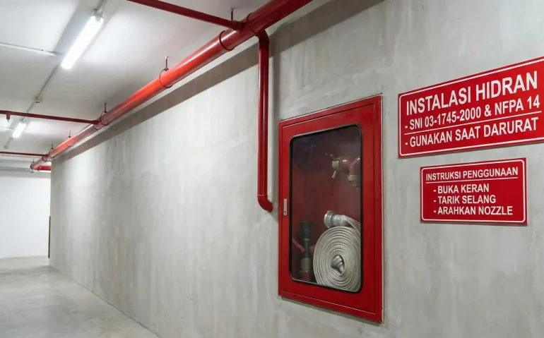 instalasi sistem hidran gedung berstandar sni dan nfpa
